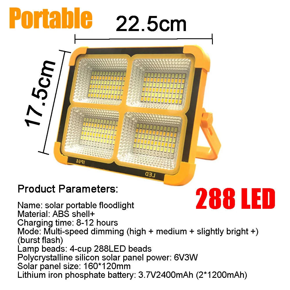 Solar Garden Lights Outdoor Waterproof with Motion Sensor and Remote Solar Street Lamp Security Lights for Parking Yard