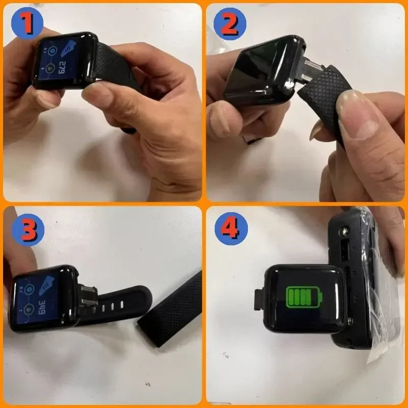 Xiaomi D18 Smartwatch Circular Color Screen Multiple Sports Modes Call Information Reminder Photo Taking Music Smart Bracelet