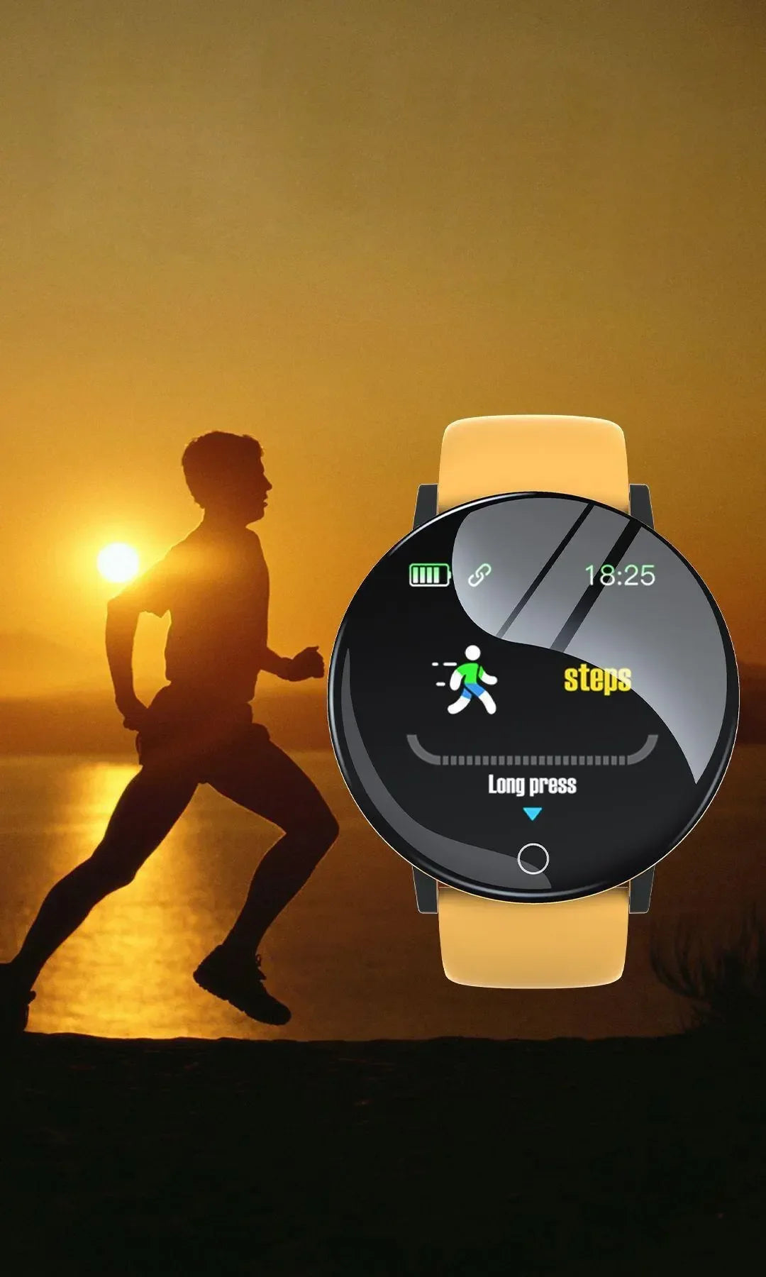 Xiaomi D18 Smartwatch Circular Color Screen Multiple Sports Modes Call Information Reminder Photo Taking Music Smart Bracelet