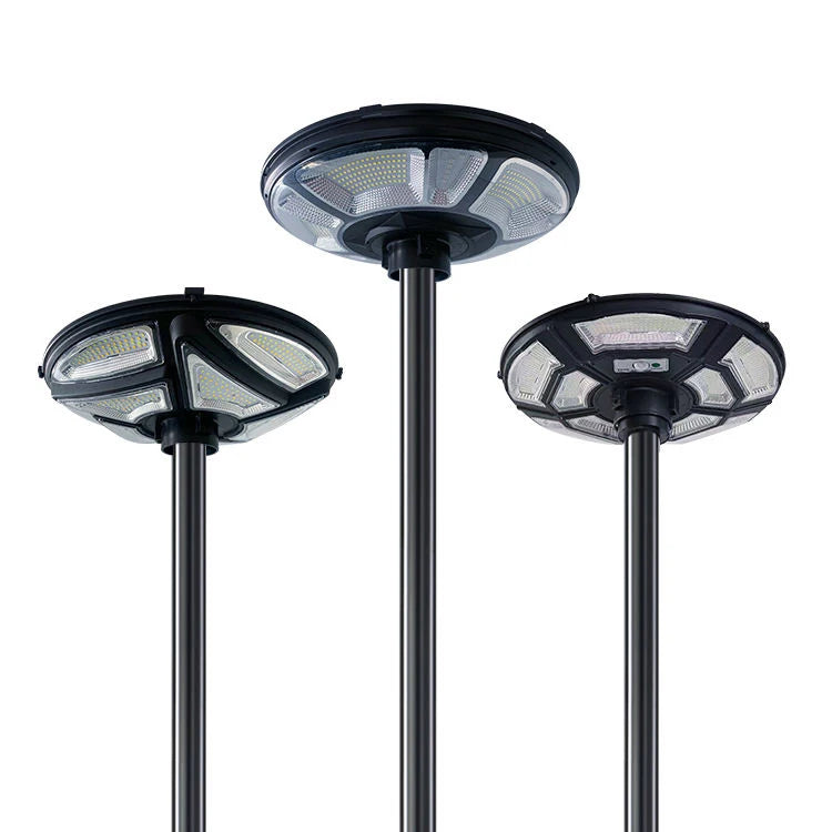 Solar Garden Lights Outdoor Waterproof with Motion Sensor and Remote Solar Street Lamp Security Lights for Parking Yard