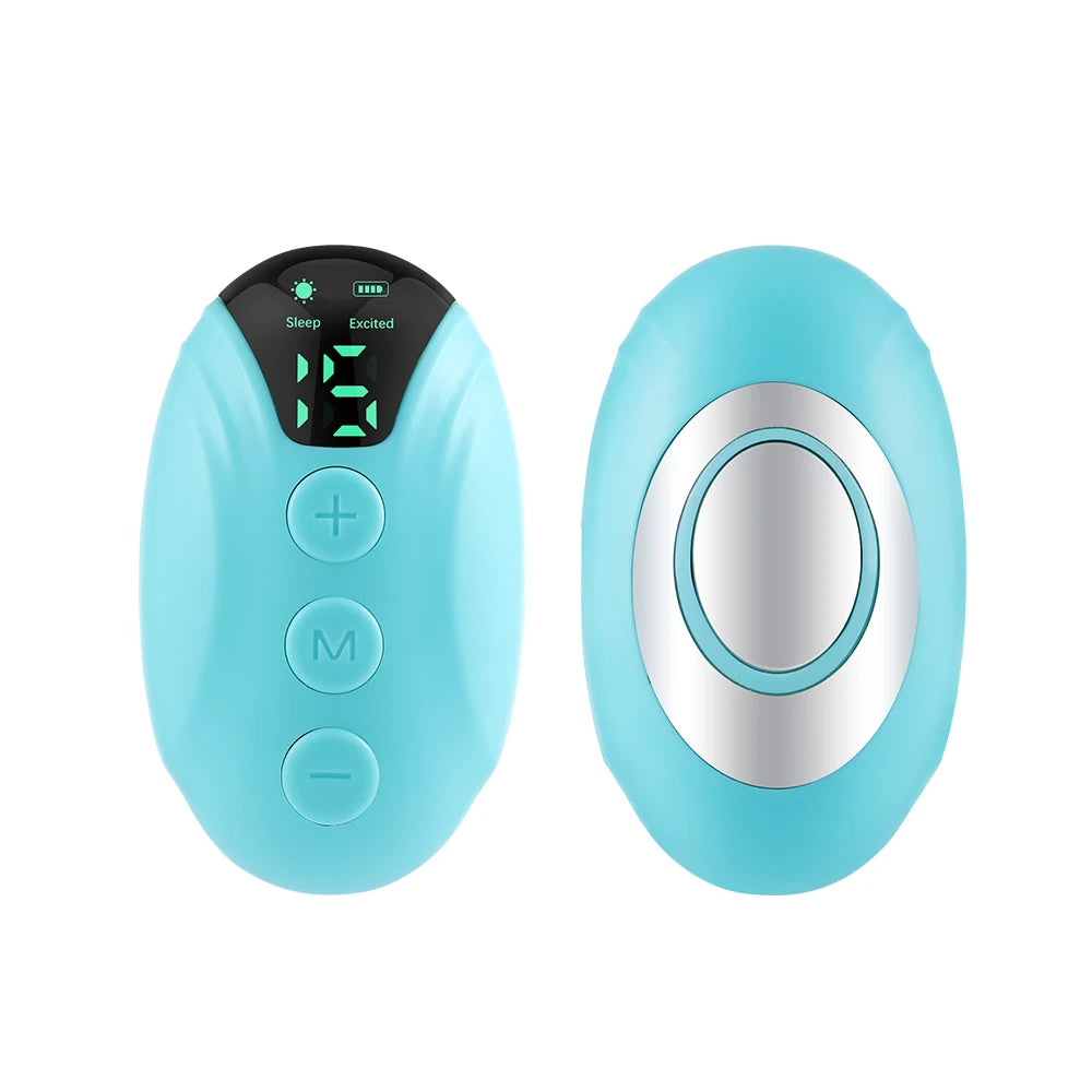 Handheld 20 Levels EMS Sleep Aid Relaxation Treatment Microcurrent Pulse Hypnosis Device Insomnia