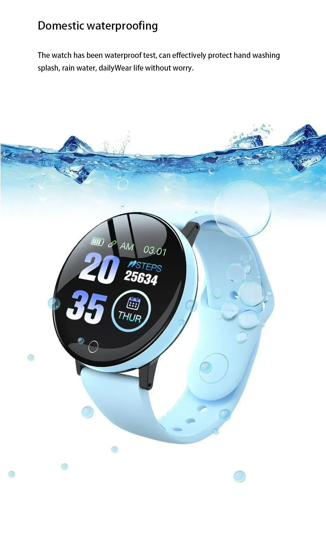 Xiaomi D18 Smartwatch Circular Color Screen Multiple Sports Modes Call Information Reminder Photo Taking Music Smart Bracelet