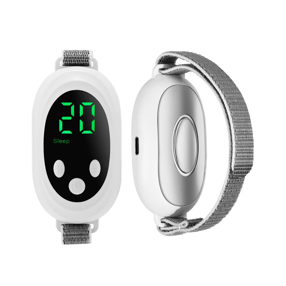 Handheld 20 Levels EMS Sleep Aid Relaxation Treatment Microcurrent Pulse Hypnosis Device Insomnia